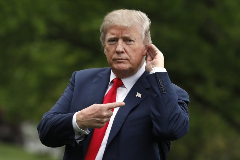 Prezydent Stanów Zjednoczonych Donald Trump /YURI GRIPAS /East News