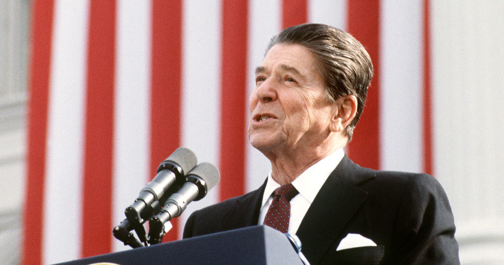 Prezydent Stanów Zjednoczonych Ronald Reagan /AFP