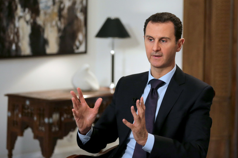 Prezydent Syrii Baszar el-Asad /JOSEPH EID  /AFP