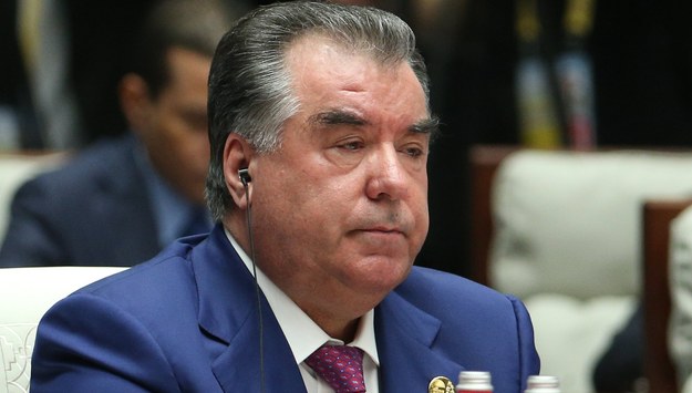 Prezydent Tadżykistanu Emomali Rahmon /WU HONG / POOL / AFP /PAP/EPA