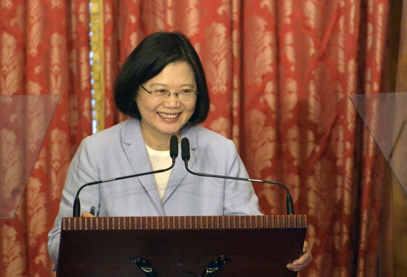 Prezydent Tajwanu Caj Ing-wen /AFP