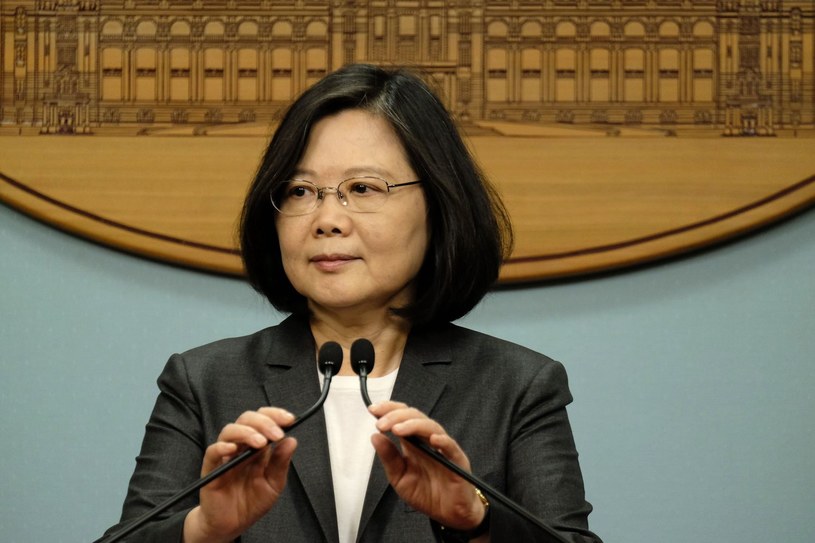 Prezydent Tajwanu Caj Ing-wen /AFP