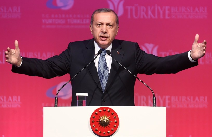 Prezydent Turcji Recep Erdogan wskazał winnych zamachu /AFP