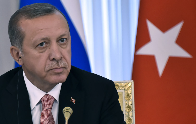Prezydent Turcji Recep Tayyip Erdogan /ALEXANDER NEMENOV / AFP /AFP