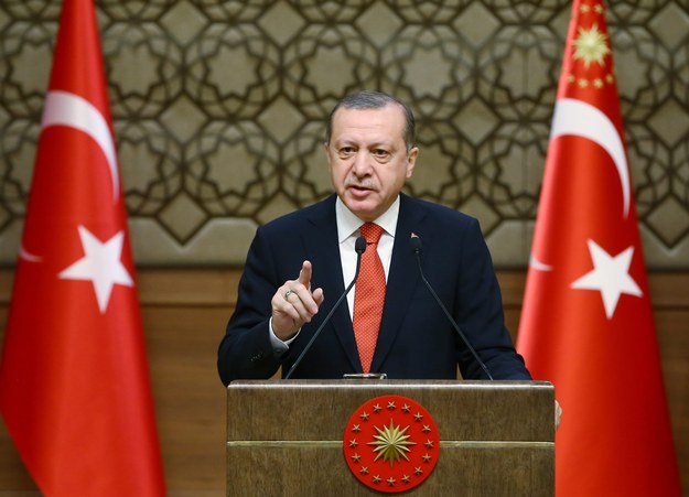 Prezydent Turcji Recep Tayyip Erdogan /PAP/EPA/TURKISH PRESIDENT PRESS OFFICE / HANDOUT /PAP/EPA