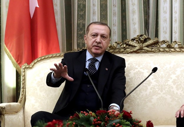 Prezydent Turcji Recep Tayyip Erdogan /SIMELA PANTZARTZI / POOL /PAP/EPA