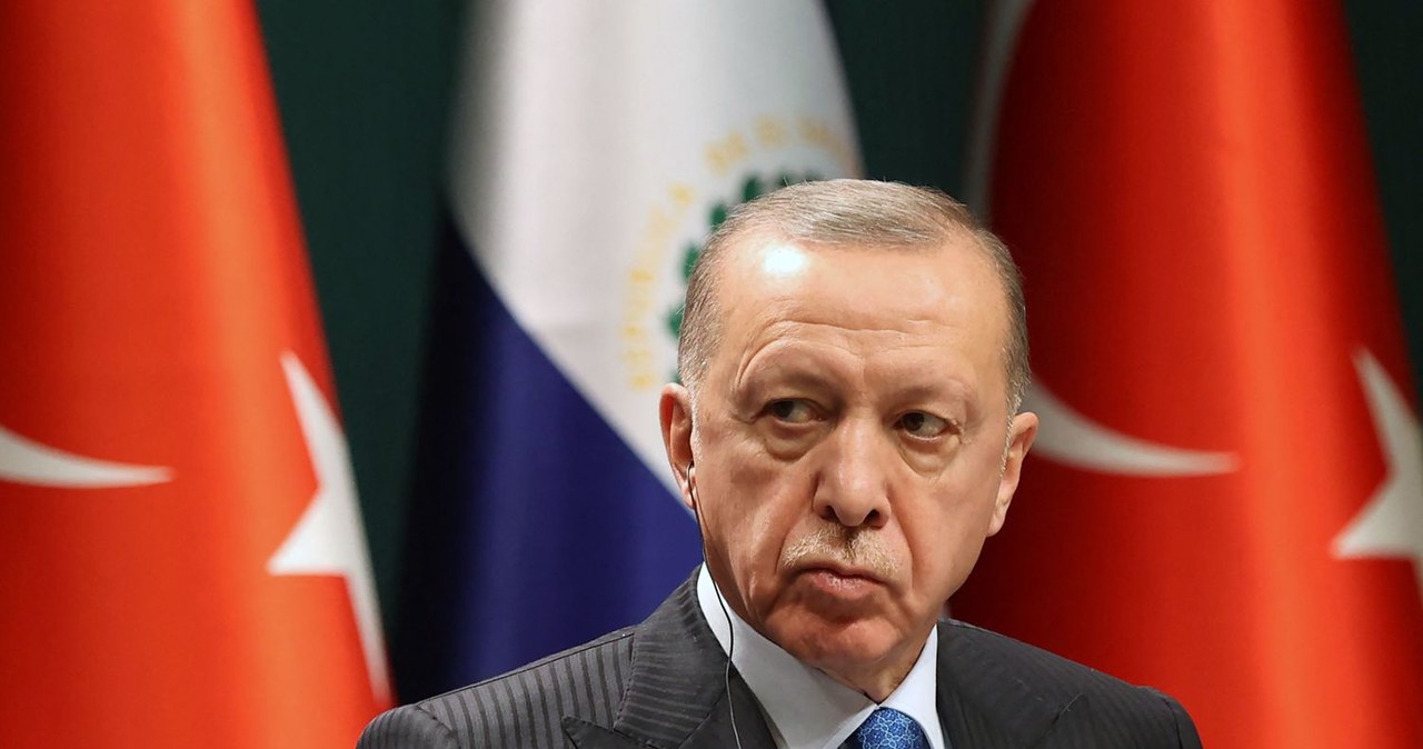 Prezydent Turcji Recep Tayyip Erdogan /AFP
