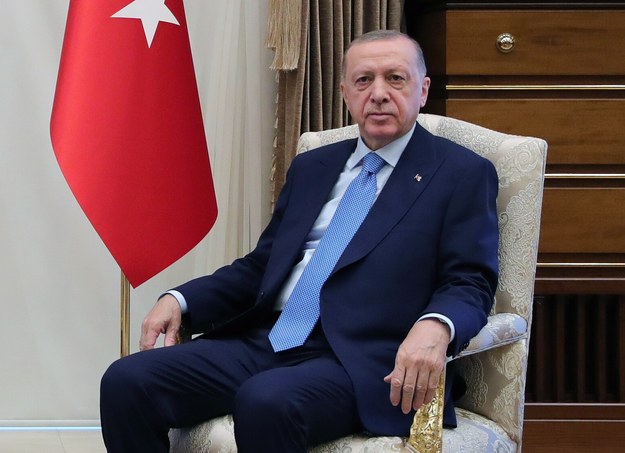 Prezydent Turcji Recep Tayyip Erdogan /TURKISH PRESIDENT OFFICE  /PAP/EPA