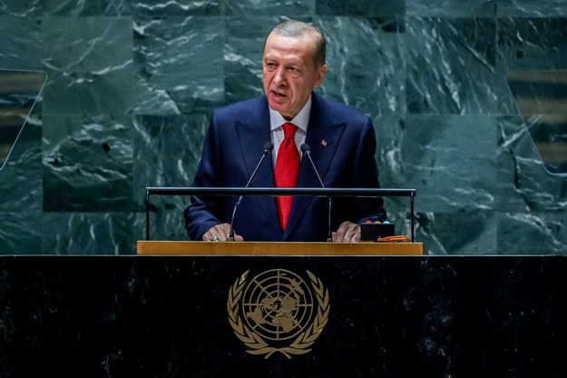 Prezydent Turcji Recep Tayyip Erdogan /JUSTIN LANE /PAP/EPA