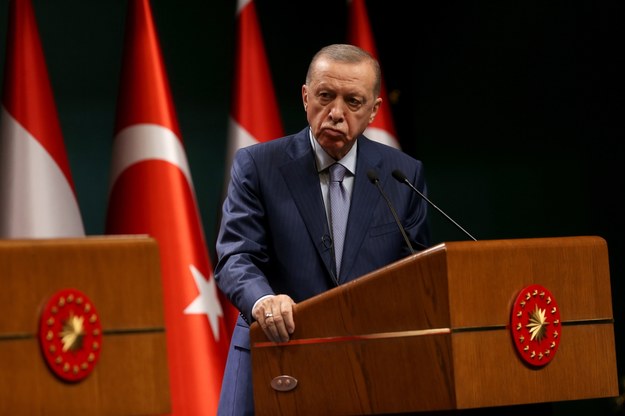 Prezydent Turcji Recep Tayyip Erdogan /NECATI SAVAS /PAP/EPA