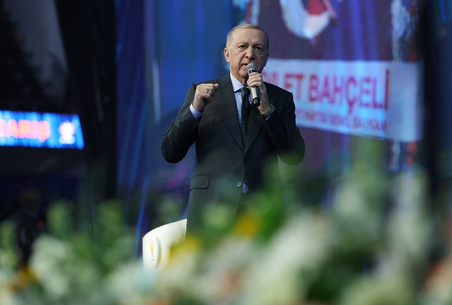 Prezydent Turcji Recep Tayyip Erdogan /TURKISH PRESIDENTIAL PRESS OFFICE HANDOUT HANDOUT /PAP/EPA