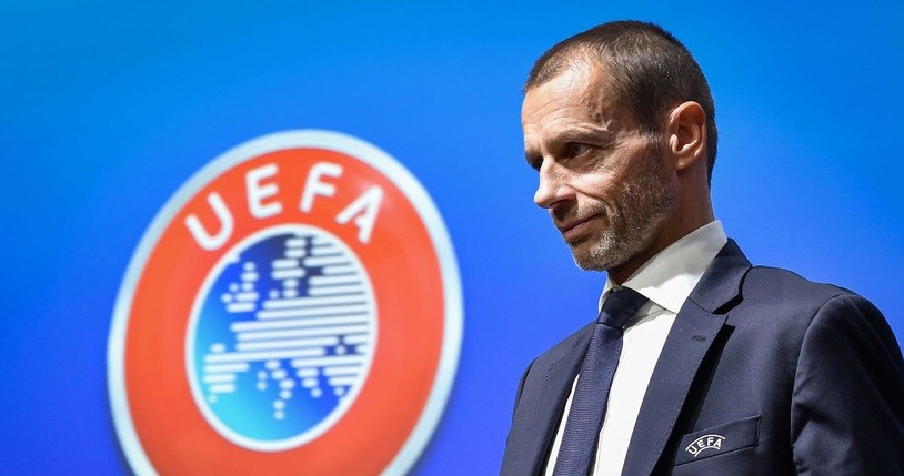 Prezydent UEFA Aleksander Czeferin /AFP