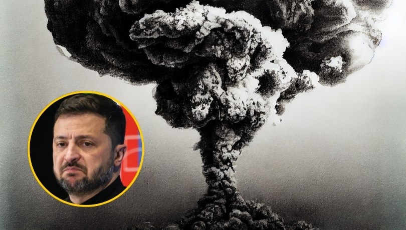 Zełenski odpowiada na oskarżenia z Kremla ws. broni jądrowej