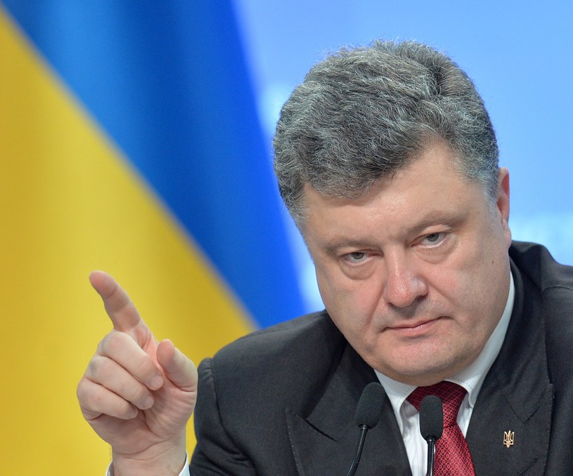 Prezydent Ukrainy Petro Poroszenko /AFP