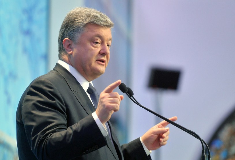 Prezydent Ukrainy Petro Poroszenko /AFP