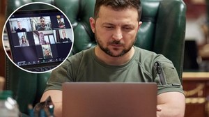 Prezydent Ukrainy pokazał swój laptop. "Jest fanem technologii"
