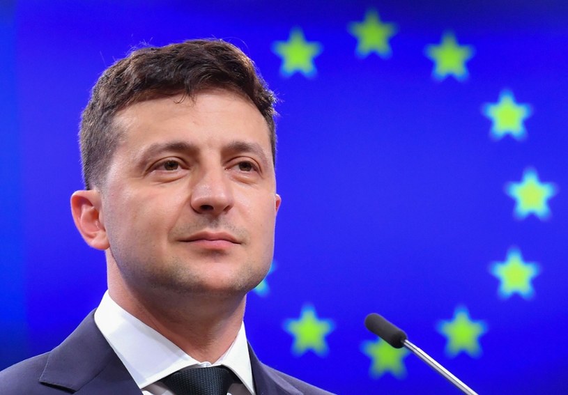 Prezydent Ukrainy,  Volodymyr Zelensky /Emmanuel Dunand/AFP /East News