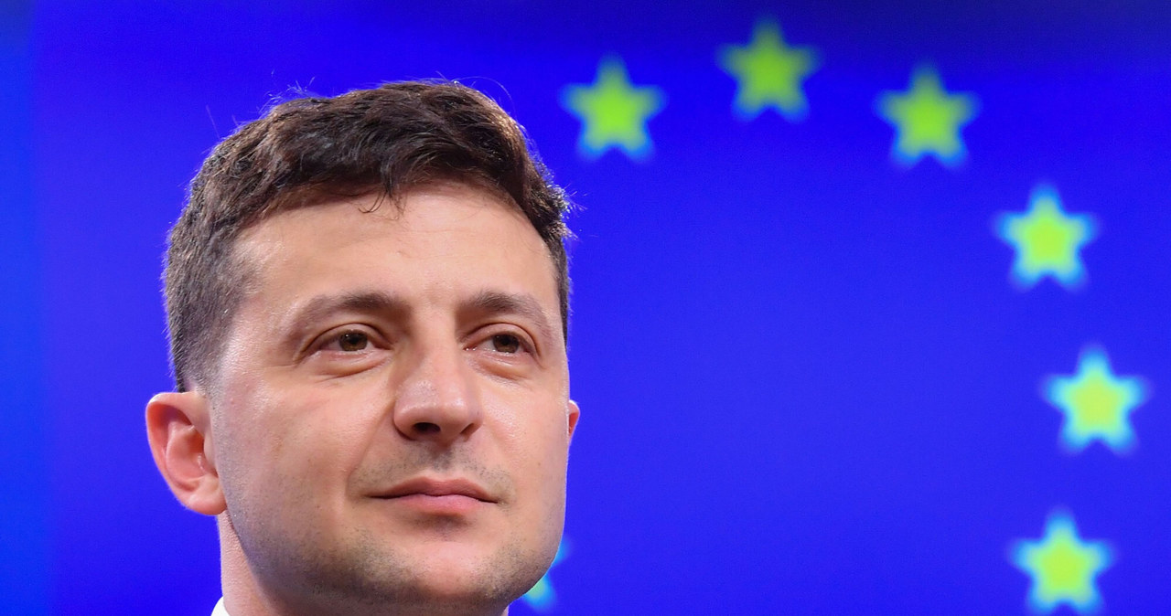 Prezydent Ukrainy,  Volodymyr Zelensky /Emmanuel Dunand/AFP /East News