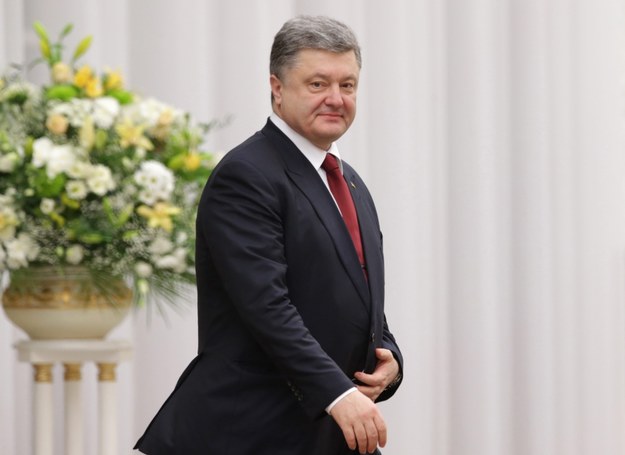 Prezydent Ukrainy w Mińsku /TATYANA ZENKOVICH  /PAP/EPA