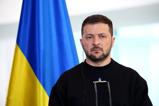 Prezydent Ukrainy Wołodymir Zełenski /Shutterstock