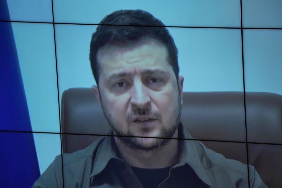 Prezydent Ukrainy Wołodymyr Zełenski /MICHAEL KAPPELER /PAP/DPA