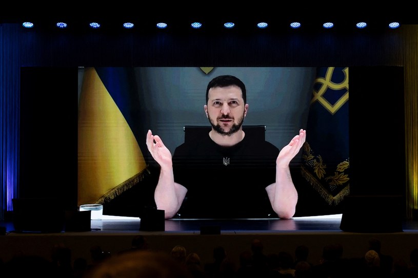 Prezydent Ukrainy Wołodymyr Zełenski /AFP