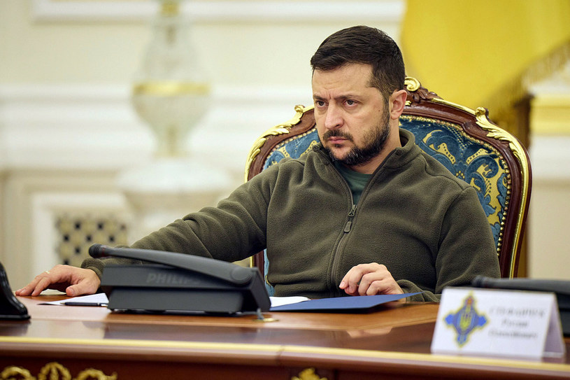 Prezydent Ukrainy Wołodymyr Zełenski /HANDOUT/AFP /East News