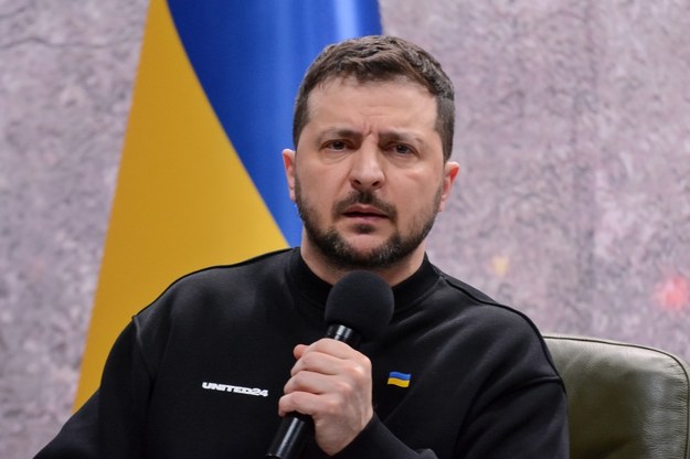 Prezydent Ukrainy Wołodymyr Zełenski /Shutterstock