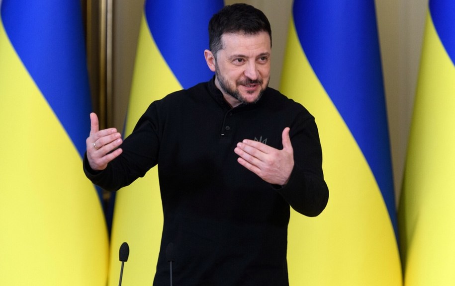 Prezydent Ukrainy Wołodymyr Zełenski /UKRINFORM    /East News