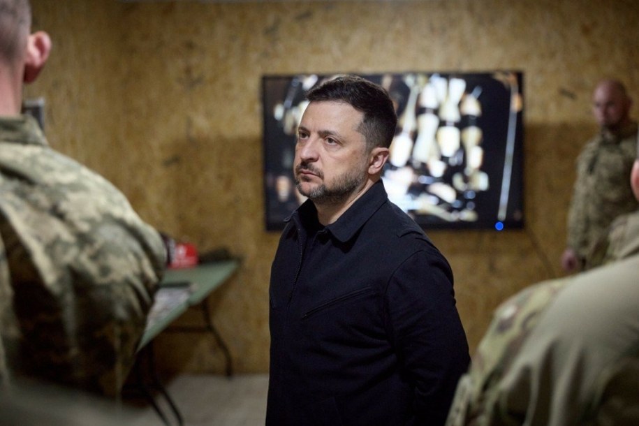 Prezydent Ukrainy Wołodymyr Zełenski /Rex Features/UKRAINE/APAImages /East News