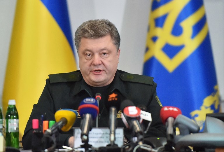 Prezydent Ukrainy /AFP