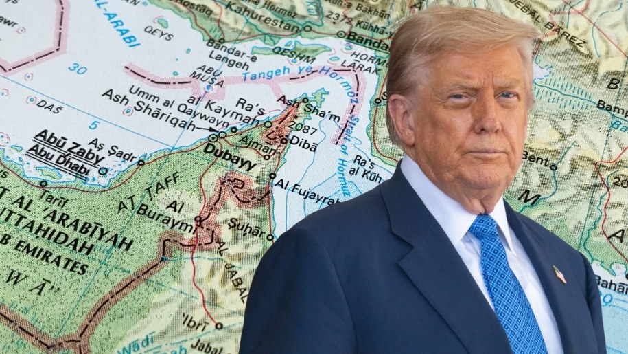 Prezydent USA Donald Trump / cieśnina Ormuz /Shutterstock