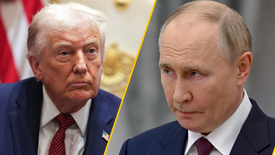 Prezydent USA Donald Trump (L), prezydent Rosji Władimir Putin (P) /Shutterstock
