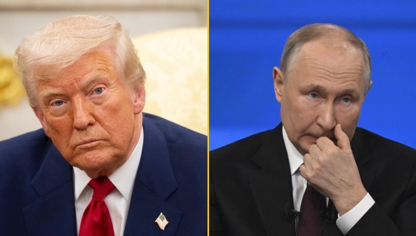 Prezydent USA Donald Trump stwierdził, że jeśli spadną ceny energii, to Władimir Putin przestanie zabijać ludzi w Ukrainie /Shutterstock