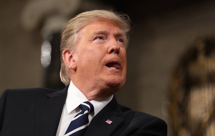 Prezydent USA Donald Trump /Getty Images