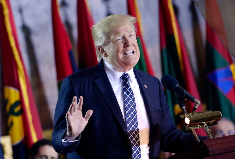 Prezydent USA Donald Trump /Olivier Douliery / POOL /PAP/EPA