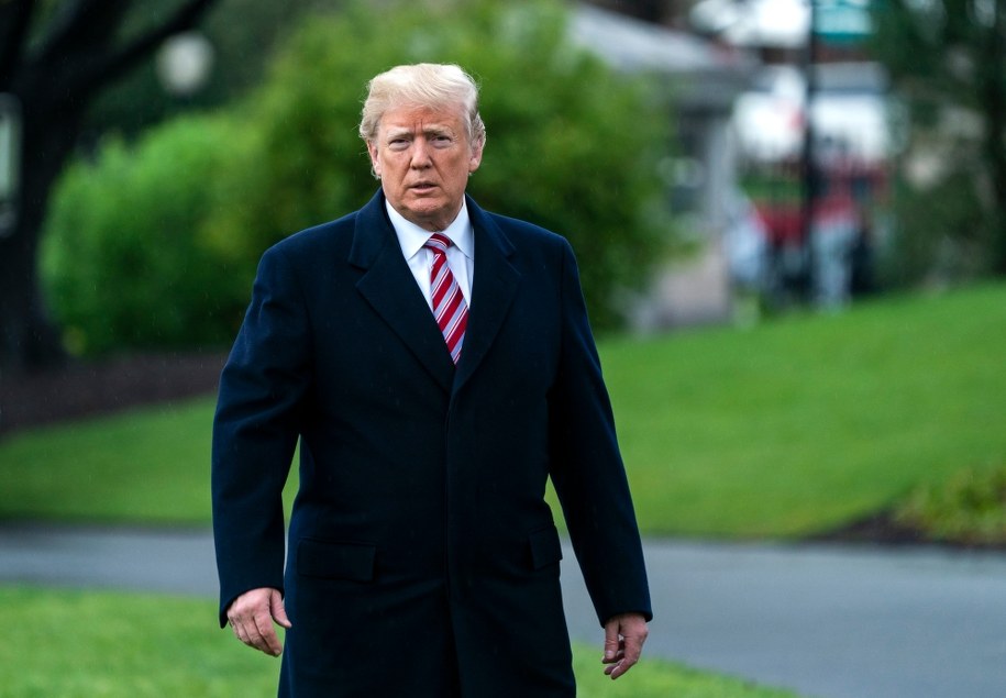 Prezydent USA Donald Trump /JIM LO SCALZO /PAP/EPA