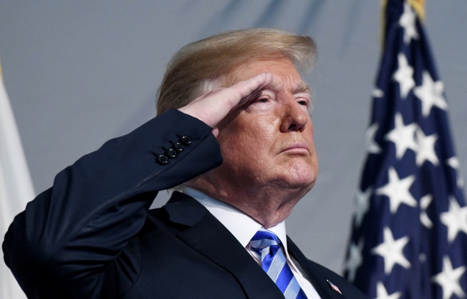 Prezydent USA Donald Trump /Olivier Douliery / POOL /PAP/EPA