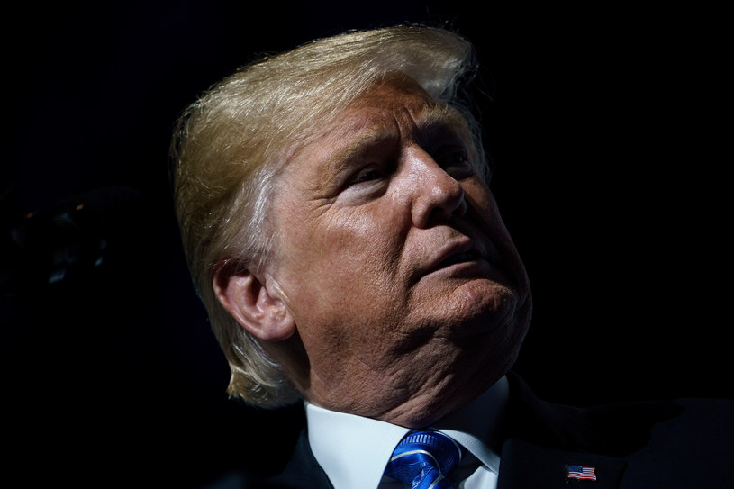 Prezydent USA Donald Trump /Brendan Smialowski /AFP