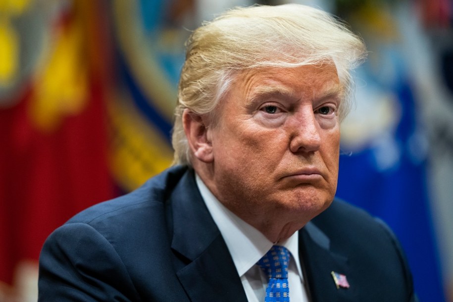 Prezydent USA Donald Trump /JIM LO SCALZO /PAP/EPA