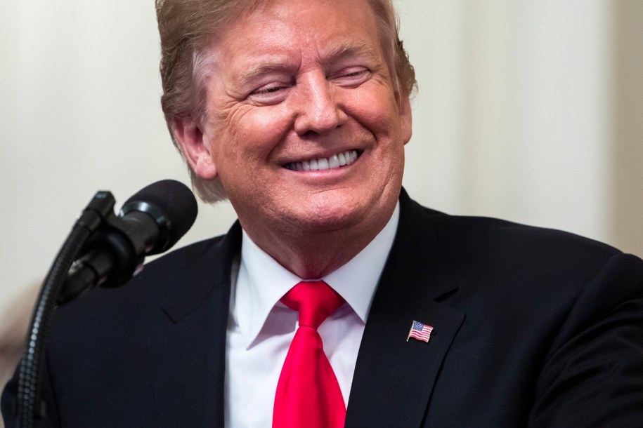 Prezydent USA Donald Trump /JIM LO SCALZO /PAP/EPA