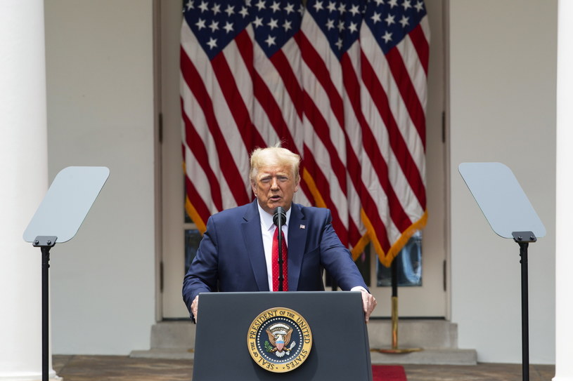 Prezydent USA Donald Trump /Stefani Reynolds  /PAP/EPA