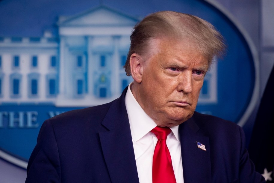 Prezydent USA Donald Trump /MICHAEL REYNOLDS / POOL /PAP/EPA