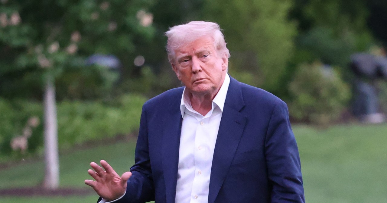 Prezydent USA Donald Trump /Alex Wróblewski /AFP