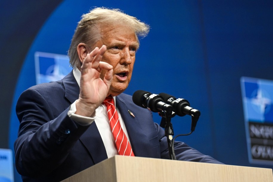 Prezydent USA Donald Trump /JONAS ROOSENS /PAP/EPA