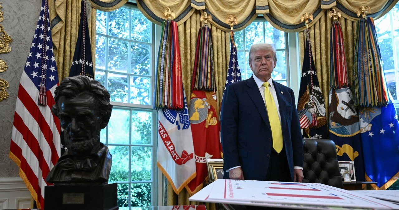 Prezydent USA Donald Trump /Brendan Smialowski /AFP