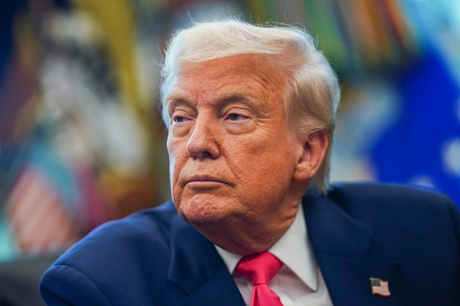 Prezydent USA Donald Trump /	PAP/EPA/WILL OLIVER / POOL /PAP/EPA