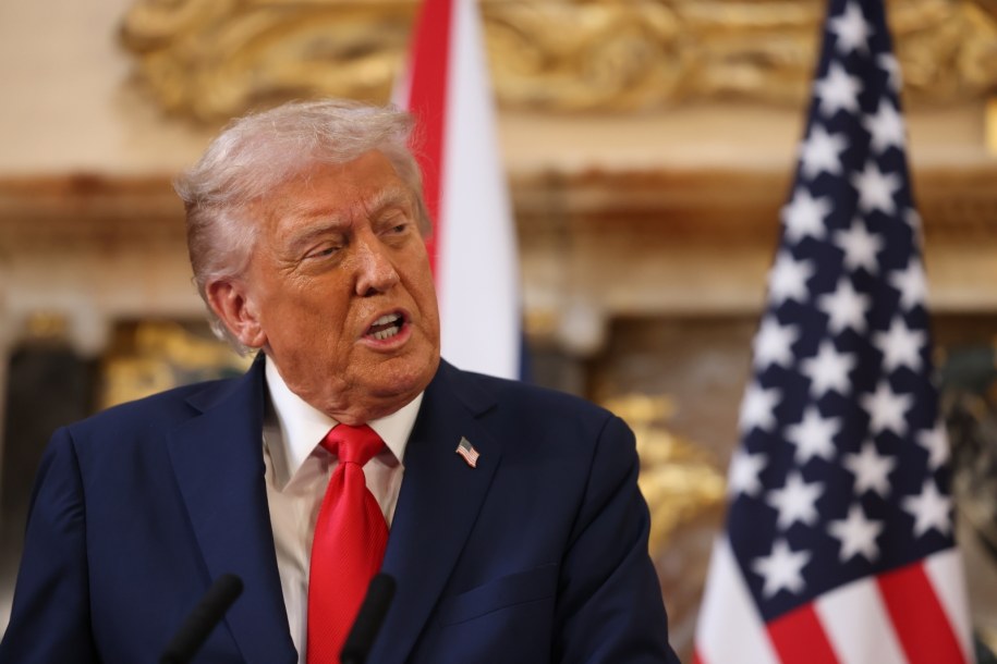 Prezydent USA Donald Trump /NEIL HALL / POOL /PAP/EPA