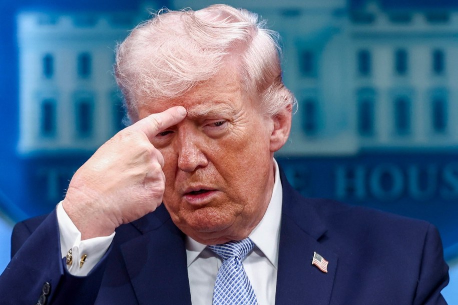 Prezydent USA Donald Trump /JIM LO SCALZO /PAP/EPA