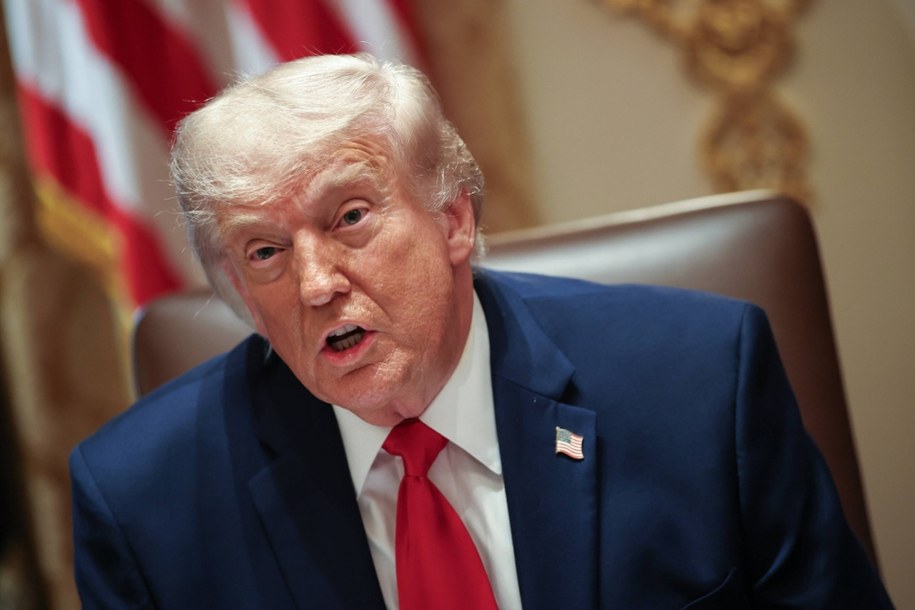 Prezydent USA Donald Trump /SAMUEL CORUM / POOL /PAP/EPA